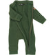 Mikk Line Salopetă pentru bebeluși din lână merino Wool Baby Suit Kombu Green