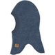 Mikk-Line Cagulă din lână pentru copii Wool Fullface Blue Melange
