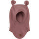 Mikk Line Balaclava din lână cu urechiușe Wool Fullface Burlwood