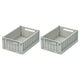 Liewood Toy Boxes Weston Dove Blue 2 buc dimensiune S