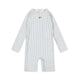 Konges Slojd Costum de baie pentru copii Aster Tea Stripe