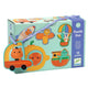 Djeco Puzzle pentru copii duo Vehicule
