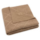 Jollein pătură pentru copii Check Knit Biscuit 100 x 75 cm