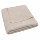 Jollein pătură pentru copii Check Knit Oatmeal 100 x 75 cm