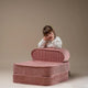 Wigiwama Scaun pentru copii Pink Mousse Flip