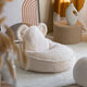 Wigiwama Sitting Bag Cream White Bear