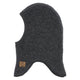 Mikk Line Balaclava pentru copii din lână merino Anthracite Melange