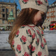 Konges Slojd Pulover din lână pentru copii cu guler Belou Knit Rose