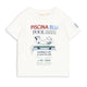 Konges Slojd Tricou cu mânecă scurtă pentru copii Era Off White/Piscina