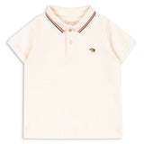 Konges Slojd Băieți' Polo Shirt Florian Antique White