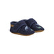 En Fant Botoșei din lână cu broderie Wool Slippers Dinosaur Navy