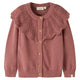 Lil' Atelier Cardigan tricotat fete NMFNODA, Withered Rose
