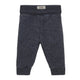 Huttelihut Pantaloni de trening din lână Wollfleece Ombre Blue Melange