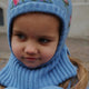 Konges Sløjd Cagulă tricotată Belou Knit Rosie Shades