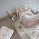 Cam Cam Copenhagen Organizator pentru scutece Classic Stripes Rose