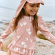 Liewood Costum de baie din două piese Dagny Sweethearts / Pale Tuscany