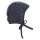 Huttelihut Căciulă pentru bebeluși din fleece de lână Ombre Blue Melange