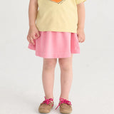Bobo Choses Fustă fleece roz pentru fete