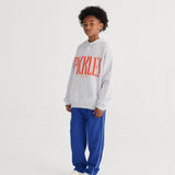 Bobo Choses Pantaloni jogger pentru copii cu imprimeu Cocoon albastru
