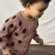 Cardigan Lil' Atelier pentru bebeluși, Regular Fit, Misty Rose NBFLULIO