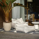 Wigiwama Puf de exterior pentru copii Outdoor Square Ottoman Terra