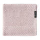 Lullalove Bamboo pătură 80x100 cm Popcorn Pulbere roz