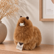 Inkari Jucărie de pluș Alpaca Natural Hazelnut 23 cm