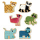 Djeco Puzzle pentru copii Animale magnetice