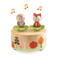 Djeco Cutie muzicală din lemn pentru copii Melody Of The Woods