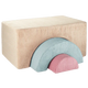 Wigiwama baby pouffe Playset Brown Sugar Rainbow