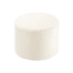 Wigiwama Puf de pluș pentru copii Cream White