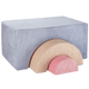 Wigiwama baby pouffe Playset Blueberry Blue Rainbow