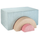 Wigiwama Playset Peppermint Green Rainbow baby pouffe