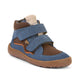 Froddo încălțăminte barefoot pentru copii, până la gleznă, Tex Autumn Denim Brown