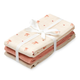 Cam Cam Copenhagen Scutece din muselină 3-pachet mix Bows