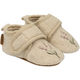 Mikk Line Pantofi pentru copii din lână cu broderie Prewalker Off White