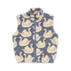 Konges Slojd Vesta fleece pentru copii Jody teddy GRS Dino siluetă