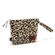 La Millou Waterproof Cosmetic Bag Leopard Cream de Magdalena Lamparska S