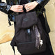 La Millou Rucsac pentru mamă Puffer BLACK