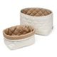 Cam Cam Copenhagen organizator de scutece set de 2 Classic Stripes Camel