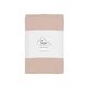 Cam Cam Copenhagen lenjerie de pat cu elastic 60x120x15cm GOTS Dusty Rose