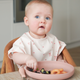 Cam Cam Copenhagen Bavetă cu mânecă scurtă pentru bebeluș Bows