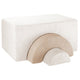 Wigiwama Playset Marshmallow Curcubeu pouffe pentru copii