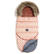 La Millou Combo sac de dormit Heartbeat roz