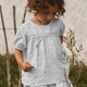 Lil' Atelier Tricou cu mâneci scurte și decorațiuni elegante Loose Plein Air NMFJIVA