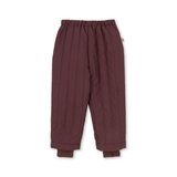 Konges Slojd Pantaloni termici pentru copii Juno Decadent Chocolate