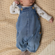 Lil' Atelier Garderobă pentru sugari Denim albastru mediu NBNTAYA