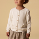 Lil' Atelier Pulover tricotat pentru fete Coconut Milk NMFDOLA